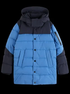 Best Scotch & Soda LONGER LENGTH PADDED JACKET Night/SmartBlue