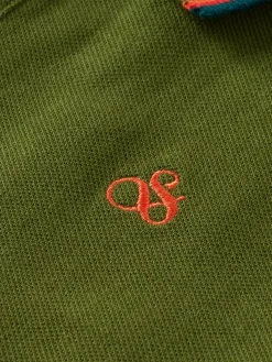 Fashion Scotch & Soda LONG-SLEEVED POLO WITH TIPPING