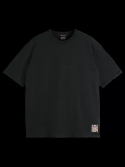 Clearance Scotch & Soda LOOSE FIT BACK ARTWORK T-SHIRT