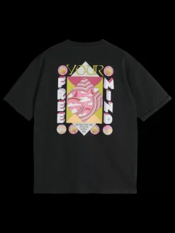 Clearance Scotch & Soda LOOSE FIT BACK ARTWORK T-SHIRT
