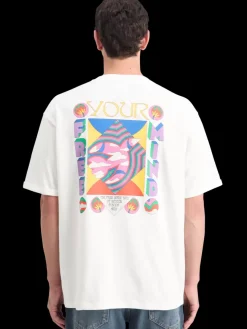 Clearance Scotch & Soda LOOSE FIT BACK ARTWORK T-SHIRT