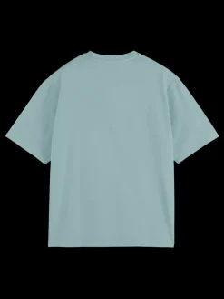 Online Scotch & Soda LOOSE FIT EMBASSY OF THE FREE MIND ARTWORK T-SHIRT