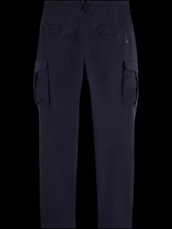 Clearance Scotch & Soda LOOSE TAPERED PLEATED COTTON/TENCEL CARGO Night