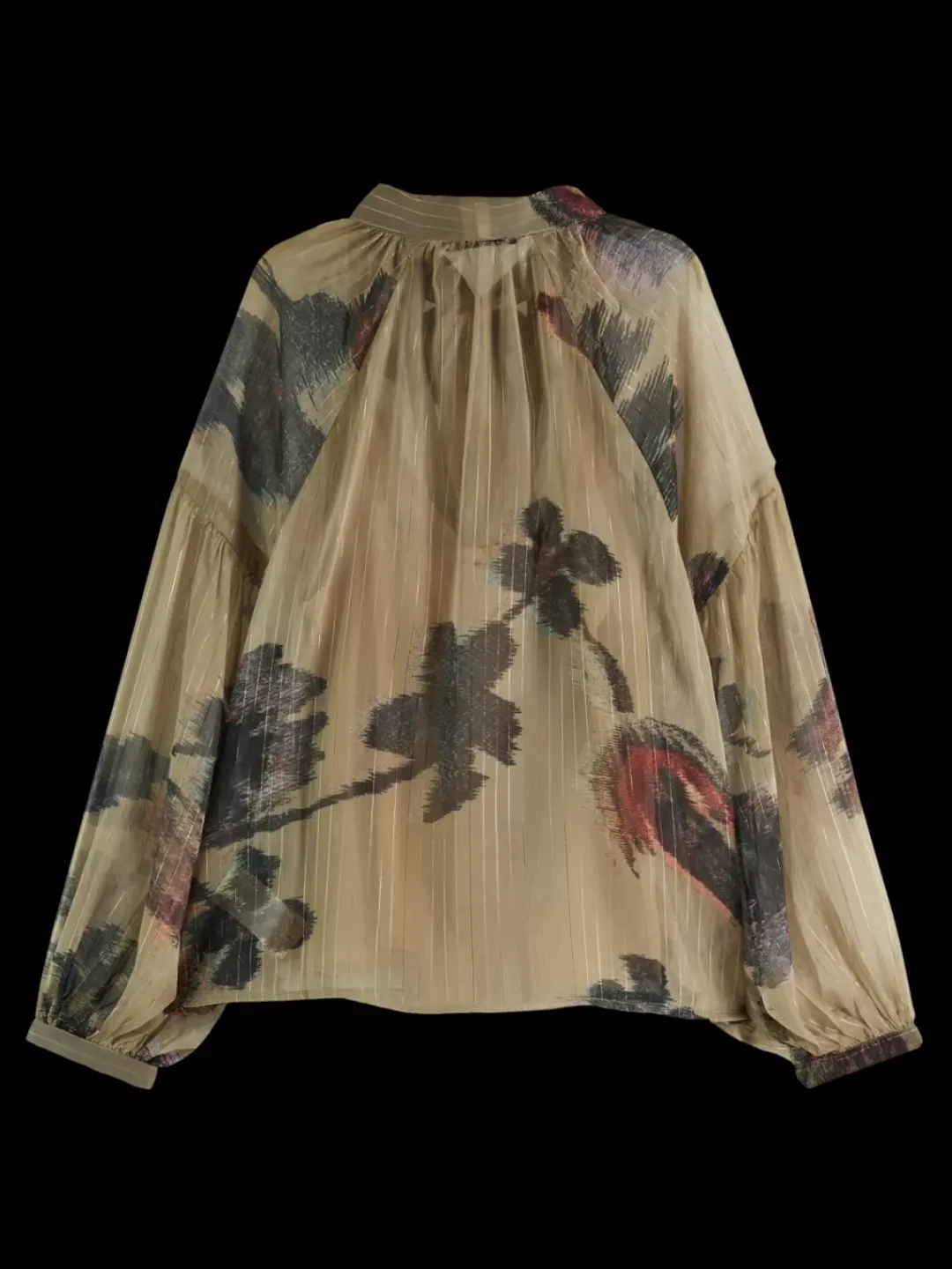 Outlet Scotch & Soda Lurex top PoetryTapestryMilitary