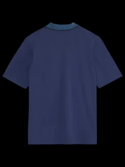 Hot Scotch & Soda Melange collar polo