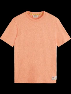 Sale Scotch & Soda Melange label t-shirt