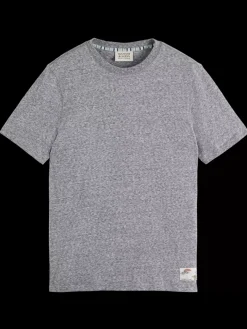 Sale Scotch & Soda Melange label t-shirt