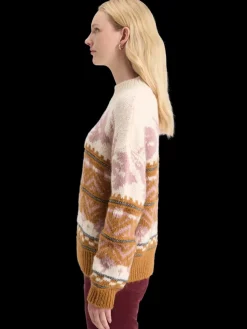Clearance Scotch & Soda METALLIC FAIR ISLE PULLOVER