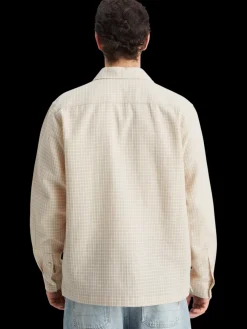 Discount Scotch & Soda Micro dobby check shirt Parchment