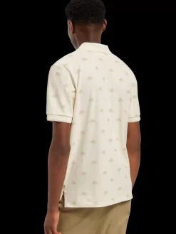 Outlet Scotch & Soda Mini aop polo Shell