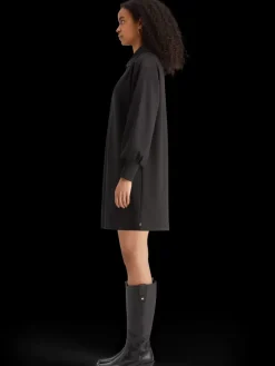 Fashion Scotch & Soda MODAL UTILITY ZIP UP DRESS EveningBlack