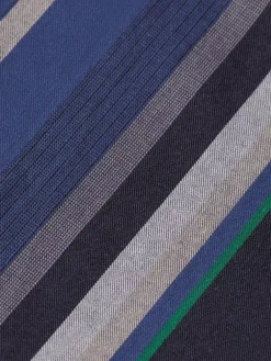 Sale Scotch & Soda Multicolour striped fine cotton poplin hawaii shirt BlackMultiStripe