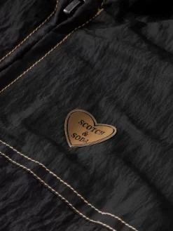 Online Scotch & Soda NYLON JACKET EveningBlack