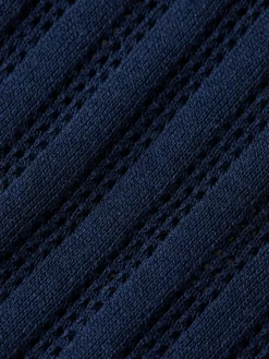 Clearance Scotch & Soda Openwork polo Navy