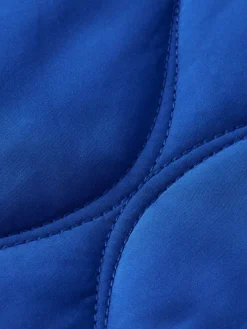 Outlet Scotch & Soda Oversized onion quilt liner jacket ElectricBlue