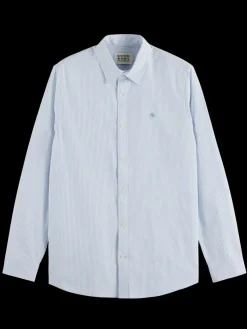 Outlet Scotch & Soda OXFORD STRIPE BlueStripe