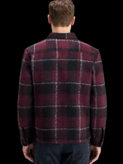 Sale Scotch & Soda PADDED FLANNEL OVERSHIRT RedCheck