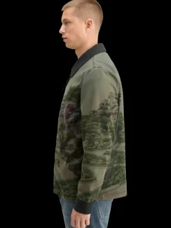 Fashion Scotch & Soda PHOTO-PRINTED TWILL COACH JACKET LombardStreetScenery