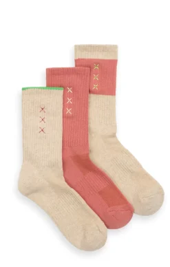 Outlet Scotch & Soda 3PK WOMENS 1/2 TERRY CREW
