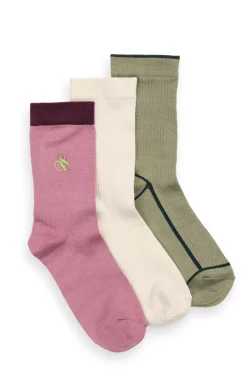 Clearance Scotch & Soda 3PK WOMENS NON TERRY CREW