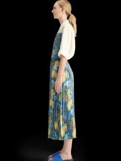 Clearance Scotch & Soda PLEATED PRINTED SKIRT EMBASSY OF THE FREE MIND PRINT EmbassyTreeAOP