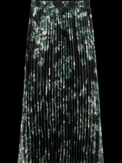 Hot Scotch & Soda Pleated skirt NieuwBlossomPrintParkgreen