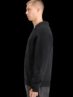 Sale Scotch & Soda POLO LONG SLEEVES  DROPPED SHOULDER SWEATER Black
