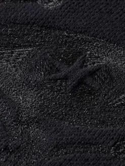 Sale Scotch & Soda POLO LONG SLEEVES  DROPPED SHOULDER SWEATER Black