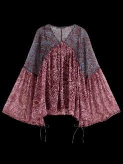 Discount Scotch & Soda Printed Fil Coupe Top