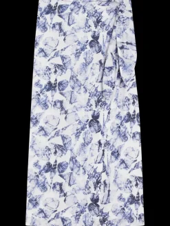 Clearance Scotch & Soda PRINTED MIDI-LENGTH SARONG ShellBatikBlue