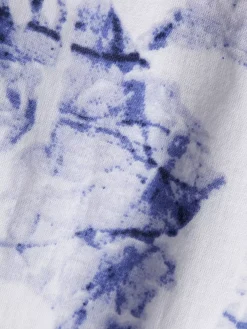 Clearance Scotch & Soda PRINTED MIDI-LENGTH SARONG ShellBatikBlue
