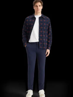 Outlet Scotch & Soda Printed seersucker shirt