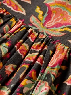 Sale Scotch & Soda PRINTED VISCOSE MIDI DRESS