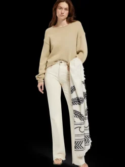 Clearance Scotch & Soda Pullover with rolled edges Pebble