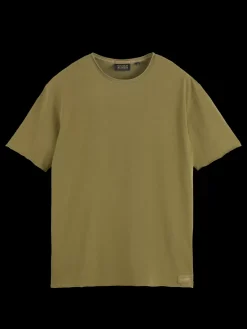 Discount Scotch & Soda RAW EDGE GARMENT DYE T-SHIRT