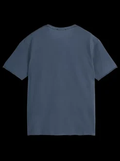 Discount Scotch & Soda RAW EDGE GARMENT DYE T-SHIRT