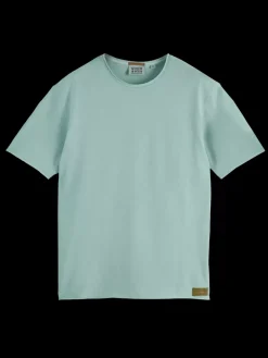 Discount Scotch & Soda RAW EDGE GARMENT DYE T-SHIRT