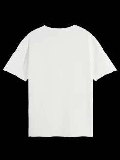 Sale Scotch & Soda Raw edge t-shirt