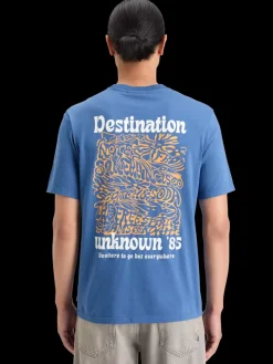 Outlet Scotch & Soda REGULAR FIT FRONT BACK ARTWORK T-SHIRT