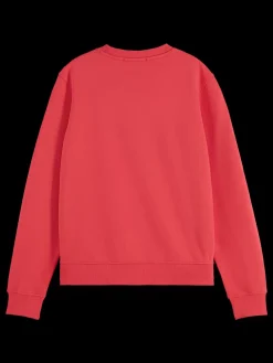 Sale Scotch & Soda REGULAR FIT LEFT CHEST ARTWORK SWEATSHIRT
