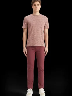Clearance Scotch & Soda Regular fit melange t-shirt Wine
