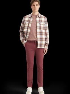 Clearance Scotch & Soda Regular fit melange t-shirt Wine