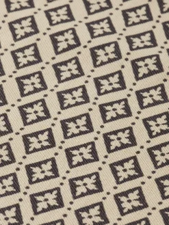 Outlet Scotch & Soda Regular fit mini all over print polo ParchmentGeoFlower