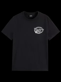 Sale Scotch & Soda Regular fit t-shirt with small chest artwork