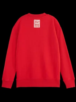 Clearance Scotch & Soda REGULAR-FIT ARTWORK CREWNECK LoveLetter