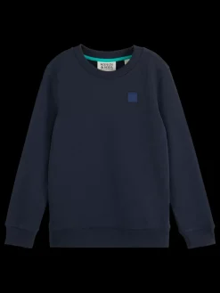 Best Scotch & Soda REGULAR-FIT LOGO SWEATSHIRT Night
