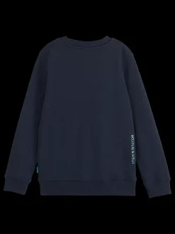 Best Scotch & Soda REGULAR-FIT LOGO SWEATSHIRT Night