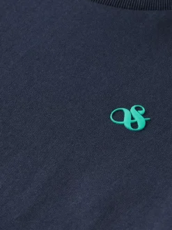 Outlet Scotch & Soda REGULAR-FIT LOGO T-SHIRT Night