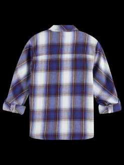 Outlet Scotch & Soda REGULAR-FIT YARN-DYED CHECKED FLANNEL SHIRT