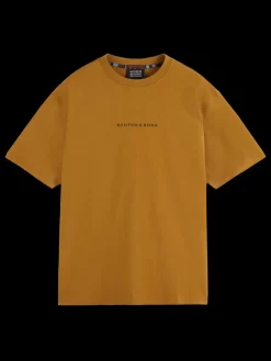 Sale Scotch & Soda RELAXED FIT FRONT BACK ARTWORK T-SHIRT